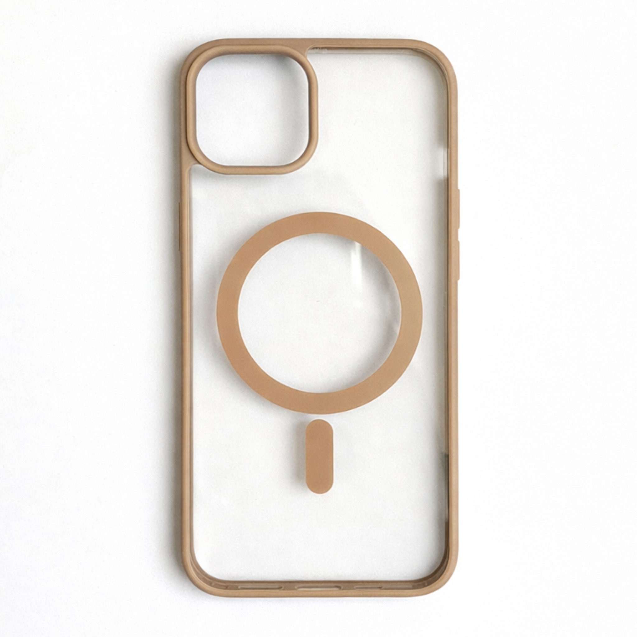 Magcore Clear iPhone Case Desert Titanium