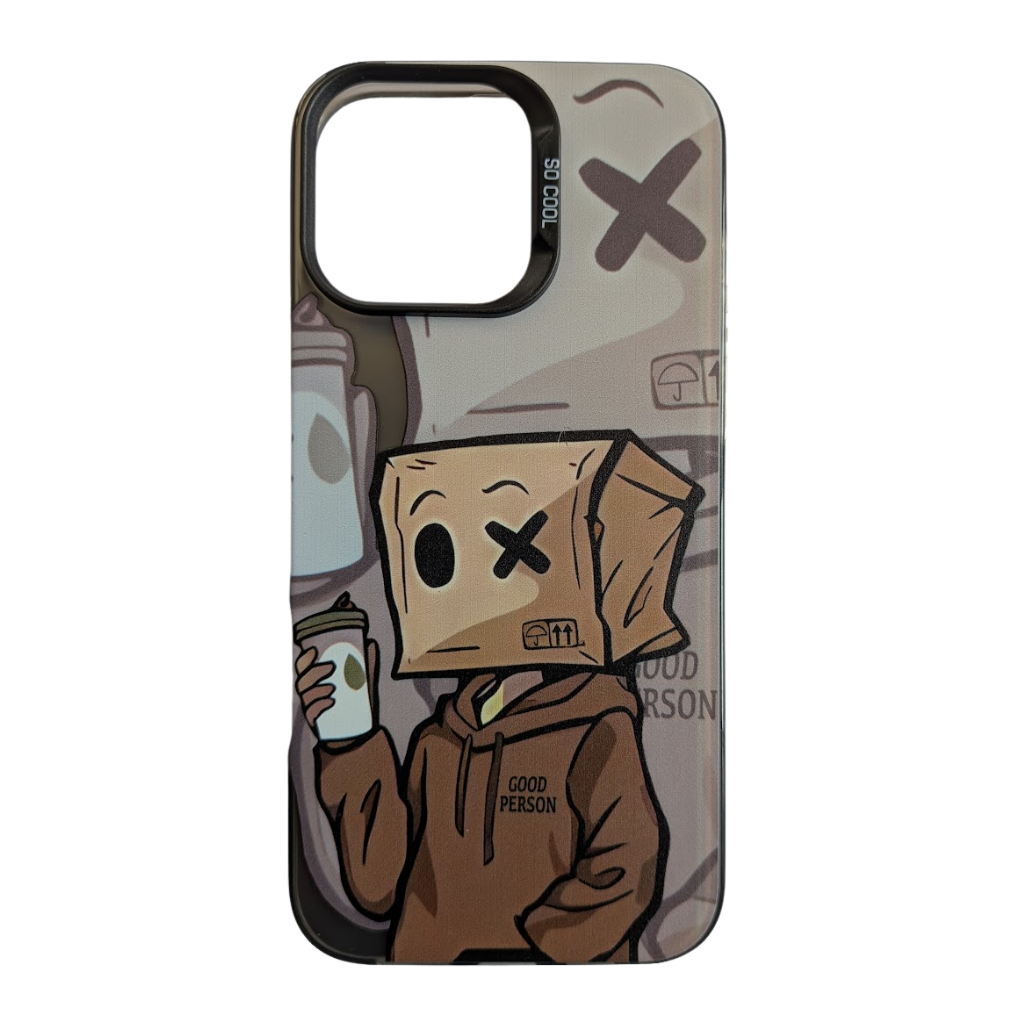 UV Print Cover - Cartoon Box Boy