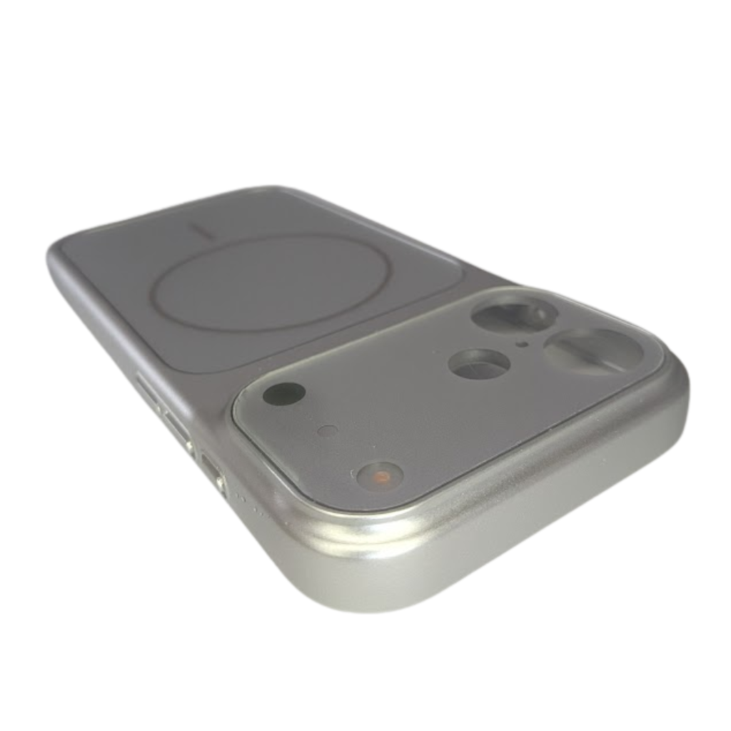 AG Glass Converter Cover iPhone to 17 Pro - Silver