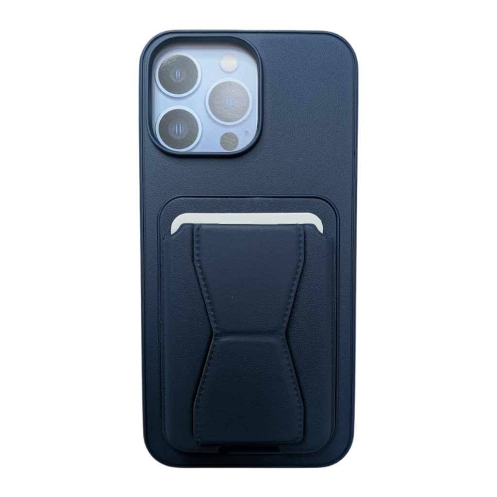Elite Wallet iPhone Cover Navy Blue