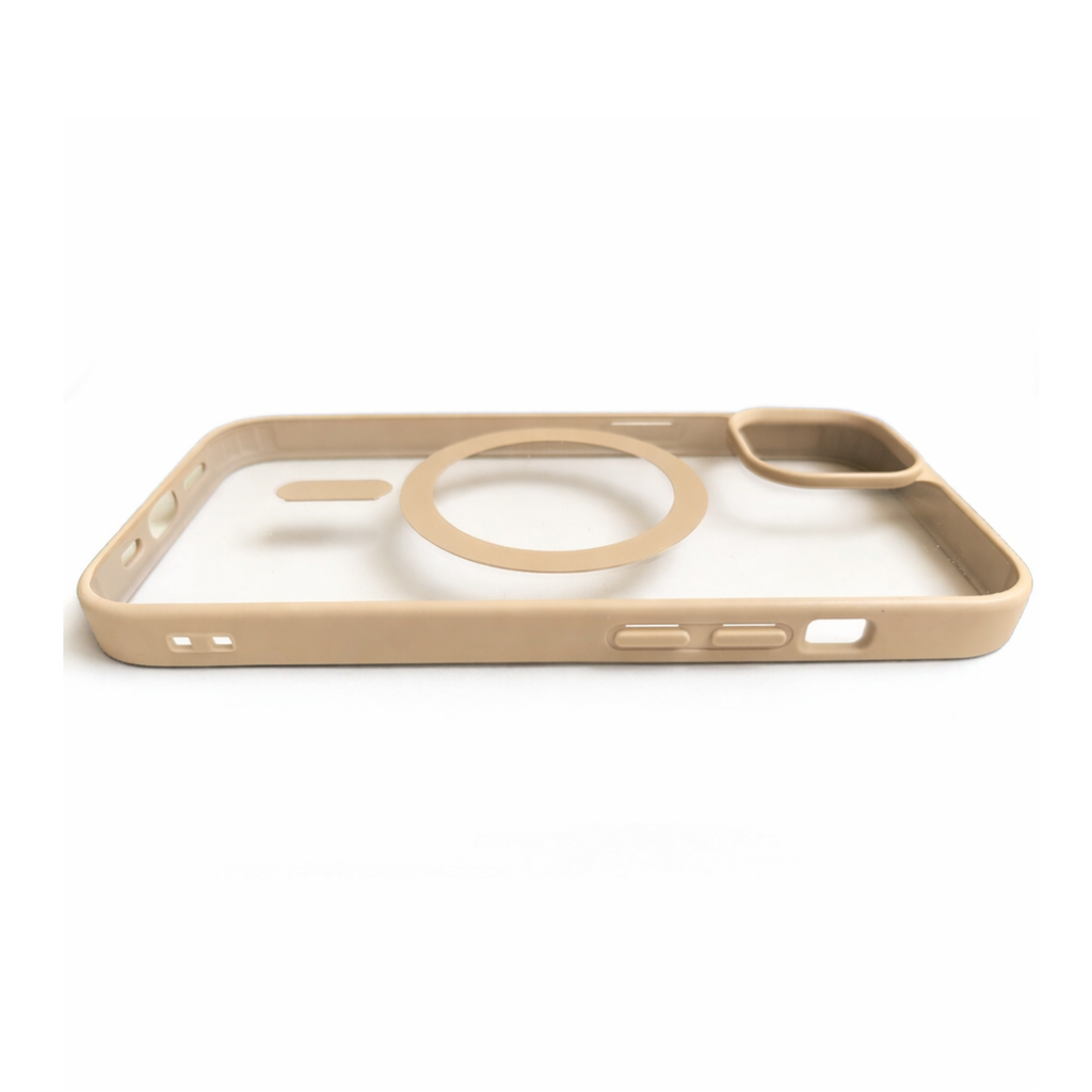 Magcore Clear iPhone Case Desert Titanium