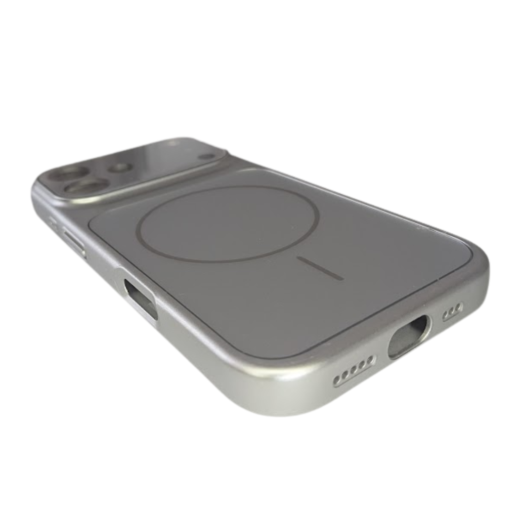 AG Glass Converter Cover iPhone to 17 Pro - Silver