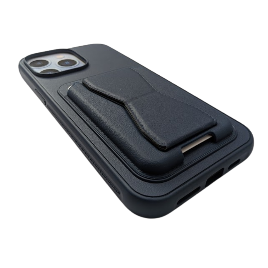 Elite Wallet iPhone Cover Navy Blue