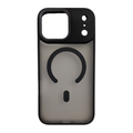Matte Translucent MagSafe Case Black