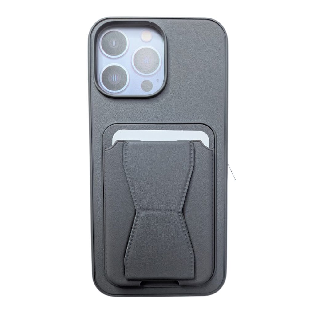 Elite Wallet iPhone Cover Grey