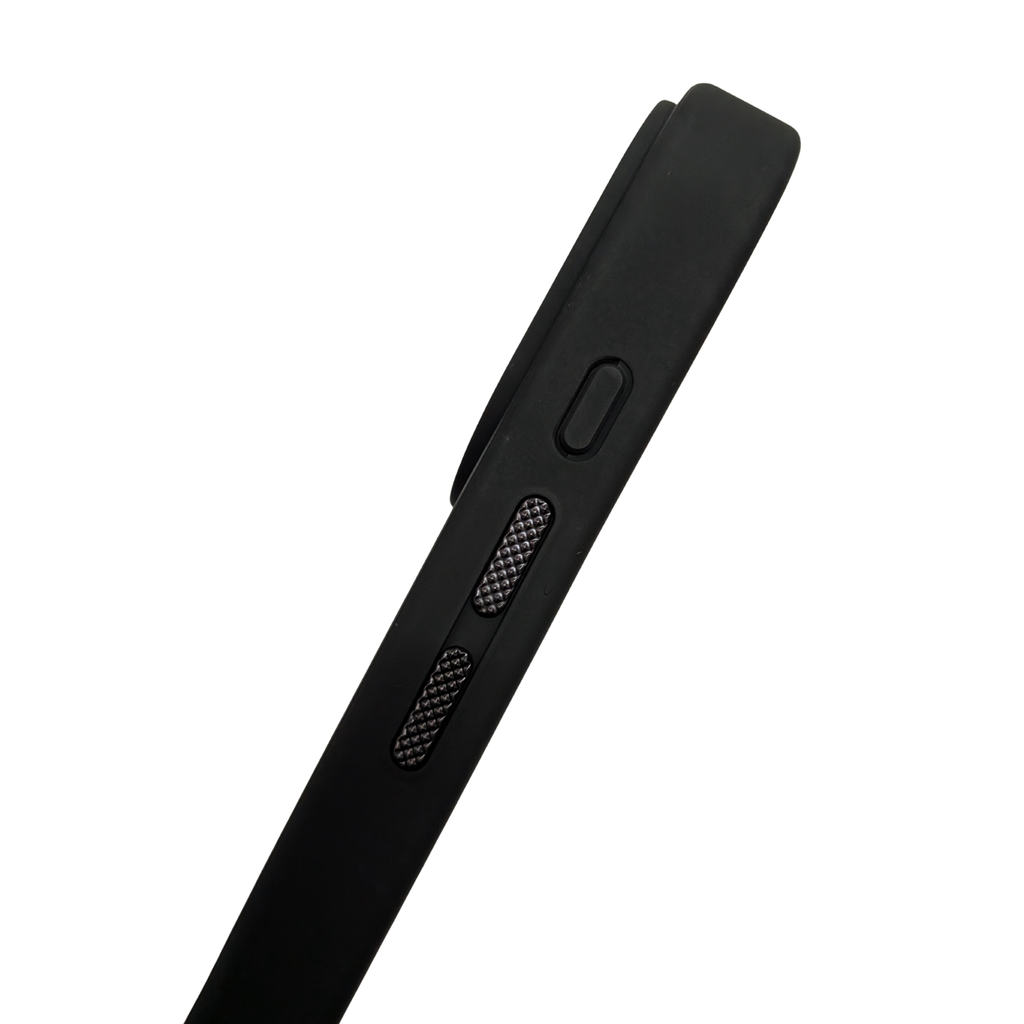 Matte Translucent MagSafe Case Black