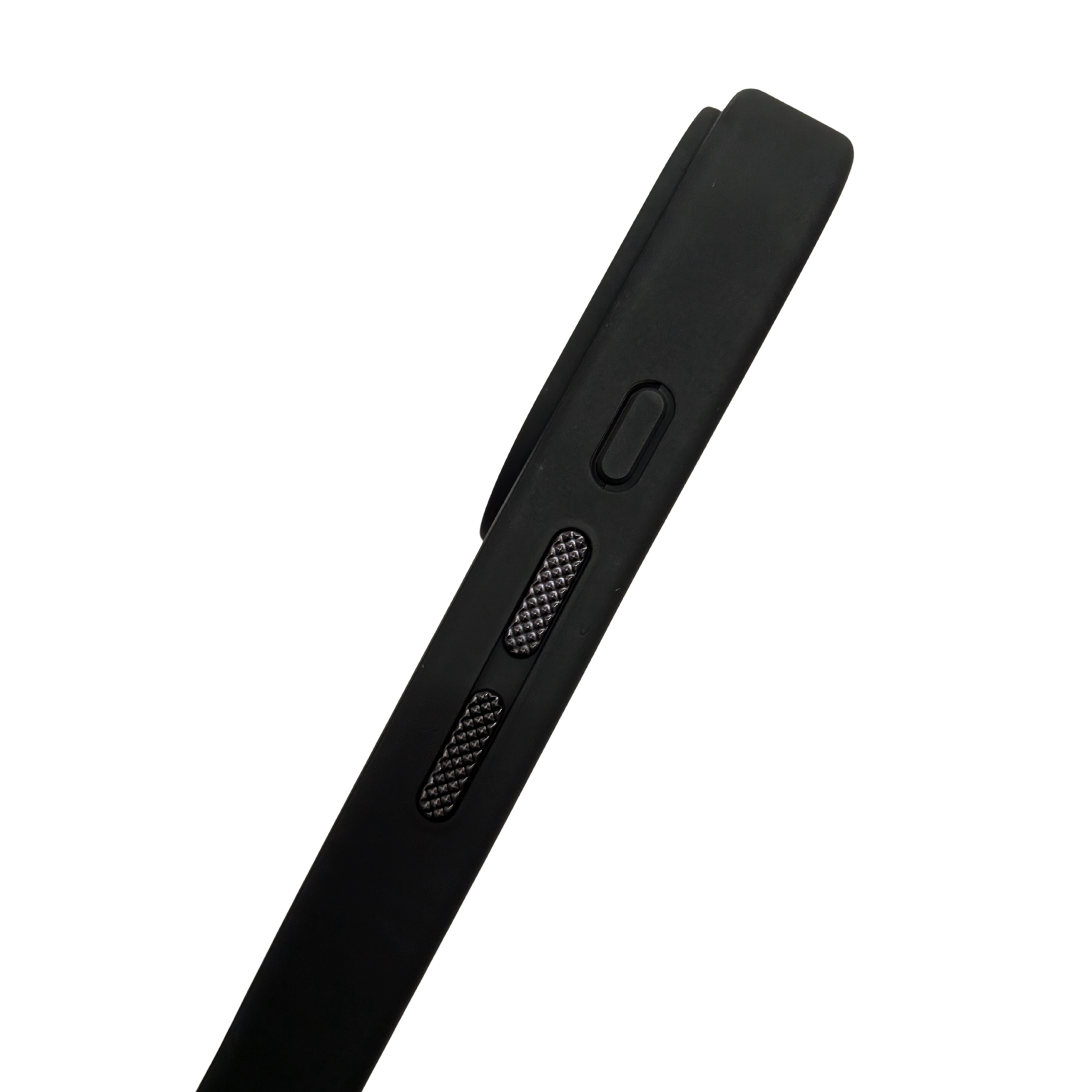 Matte Translucent MagSafe Case Black