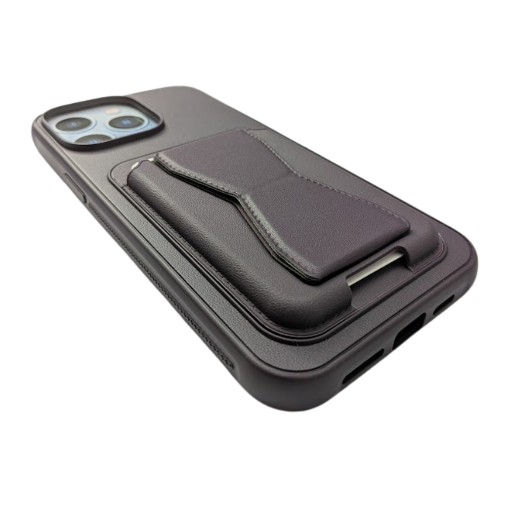 Elite Wallet iPhone Cover Grey