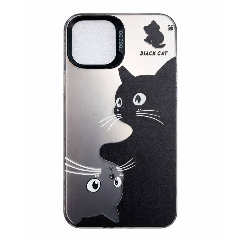 UV Print Cover - Black Cat