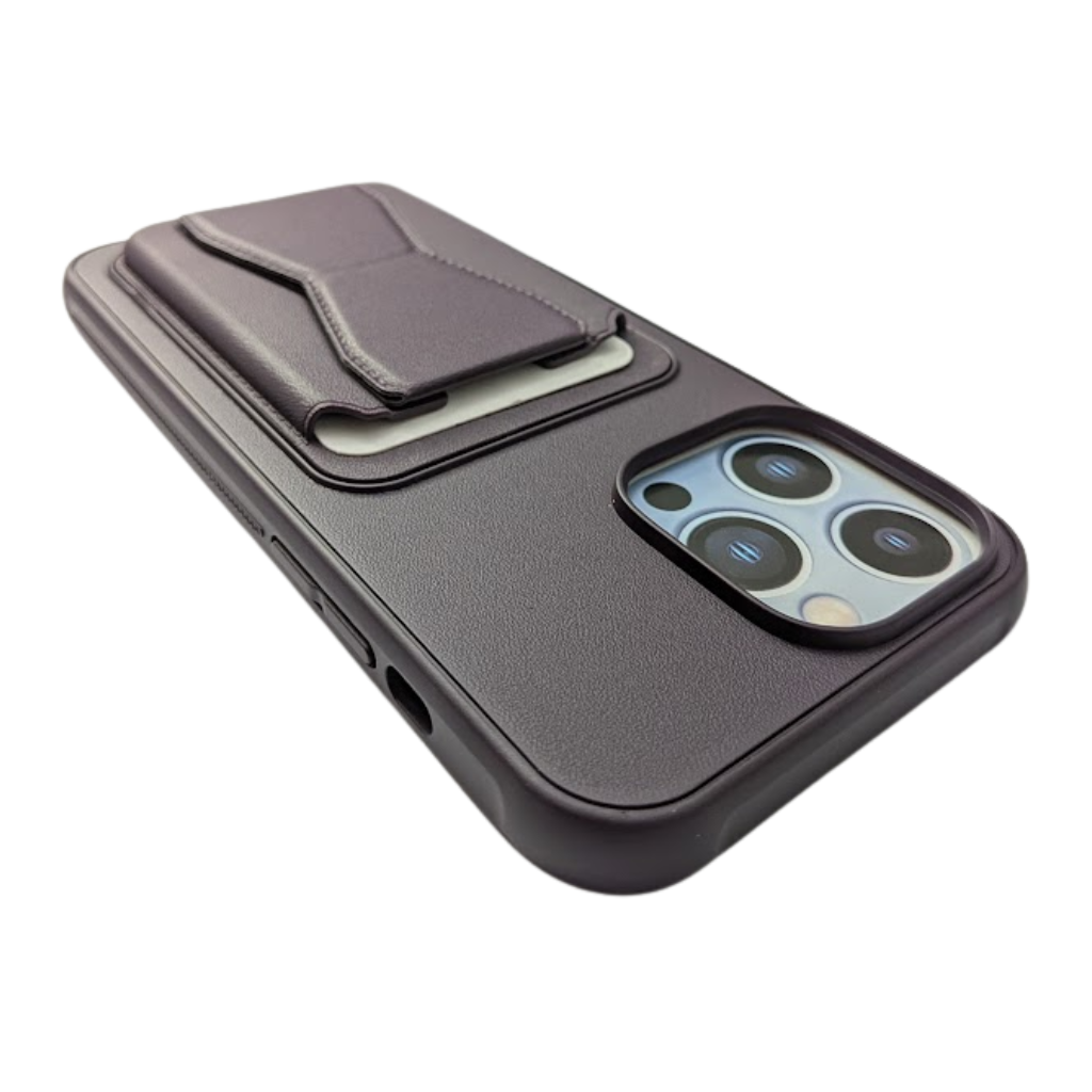Elite Wallet iPhone Cover Grey
