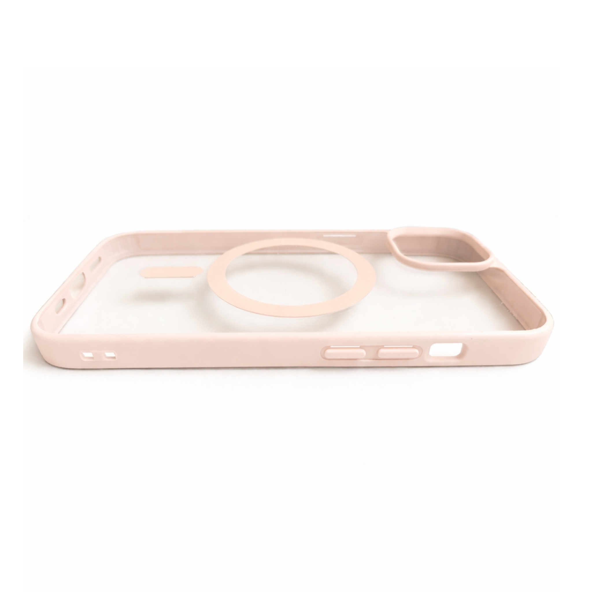 Magcore Clear iPhone Case Pink