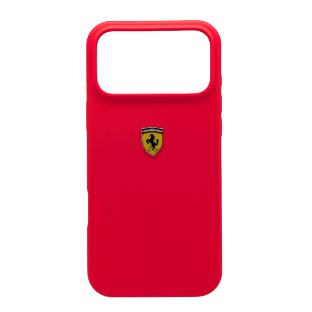 Ferrari Scuderia Rigid Silicone iPhone Case