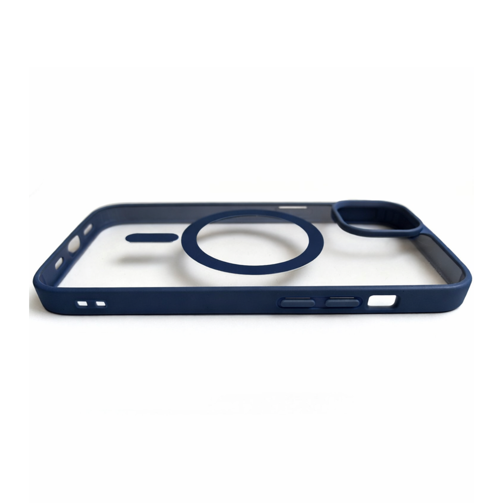 Magcore Clear iPhone Case Navy Blue