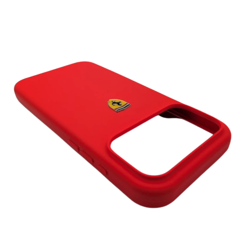 Ferrari Scuderia Rigid Silicone iPhone Case