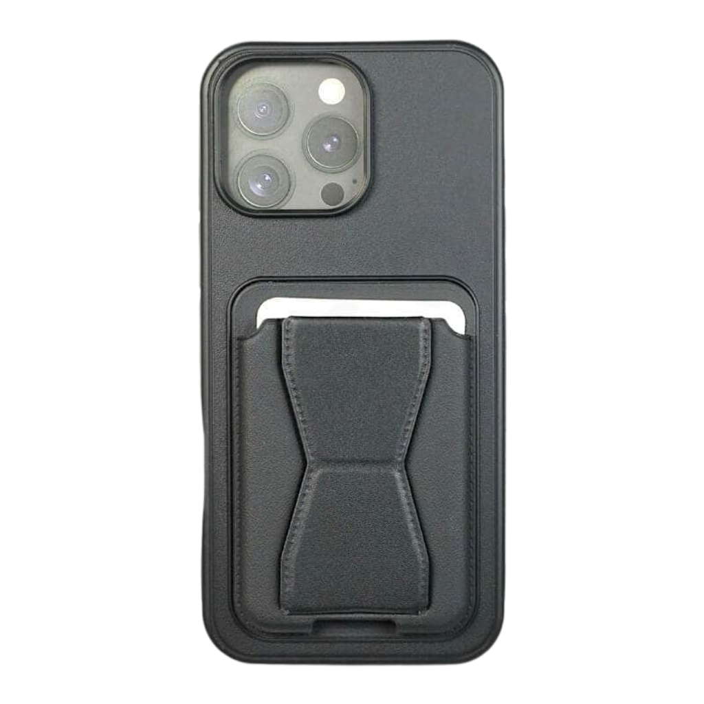 Elite Wallet iPhone Cover Black