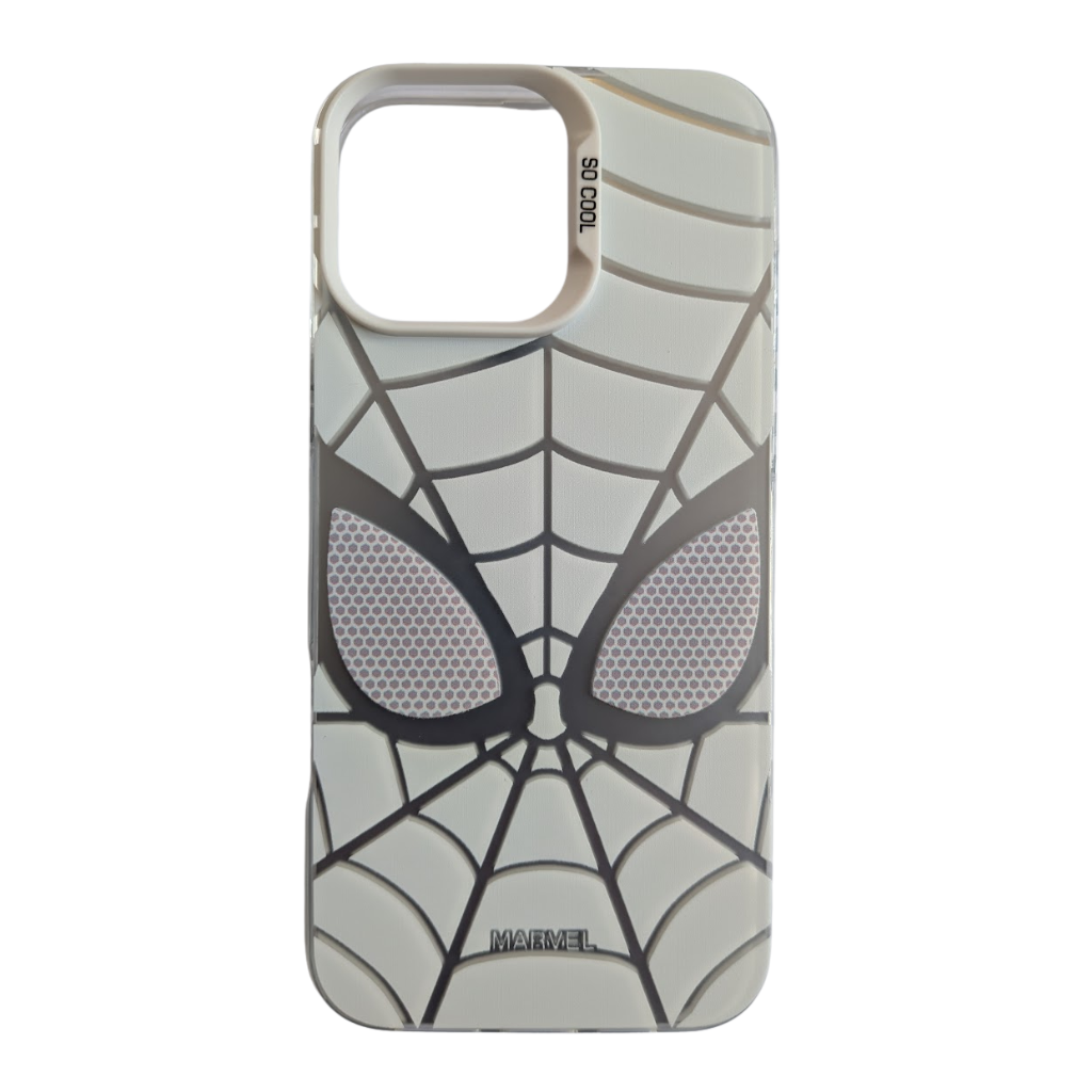 UV Print Cover - Spiderman Silver
