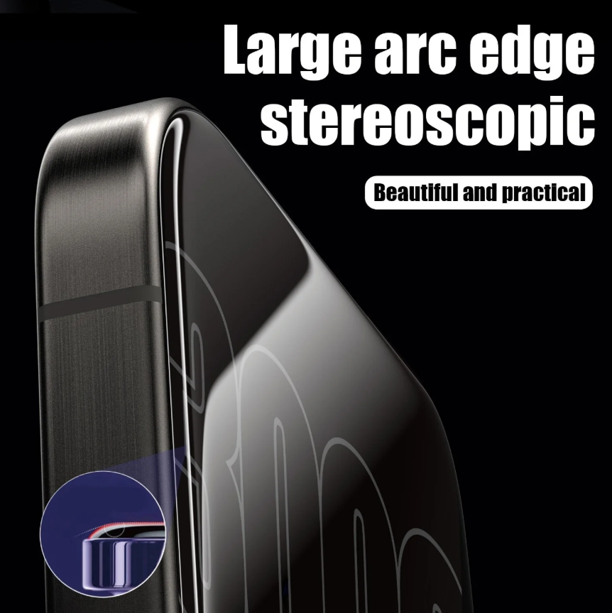 Lito 300c Super Large ARC Privacy Tempered Glass Screen Protector