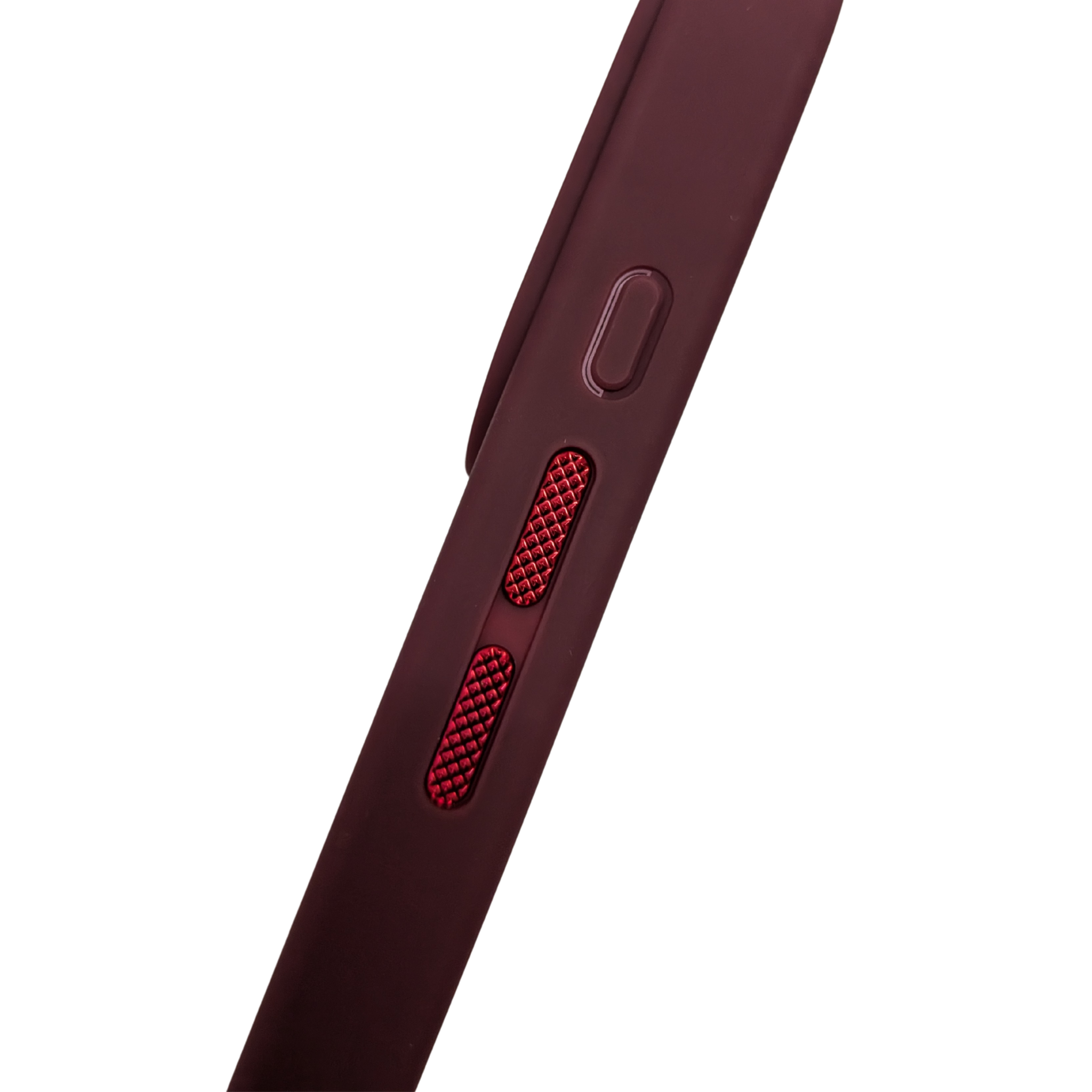Matte Translucent MagSafe Case Wine Red