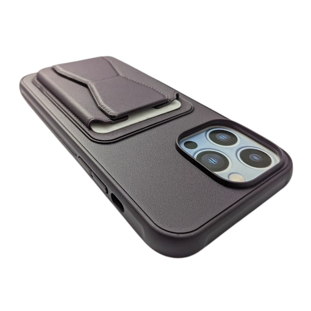 Elite Wallet iPhone Cover Purple