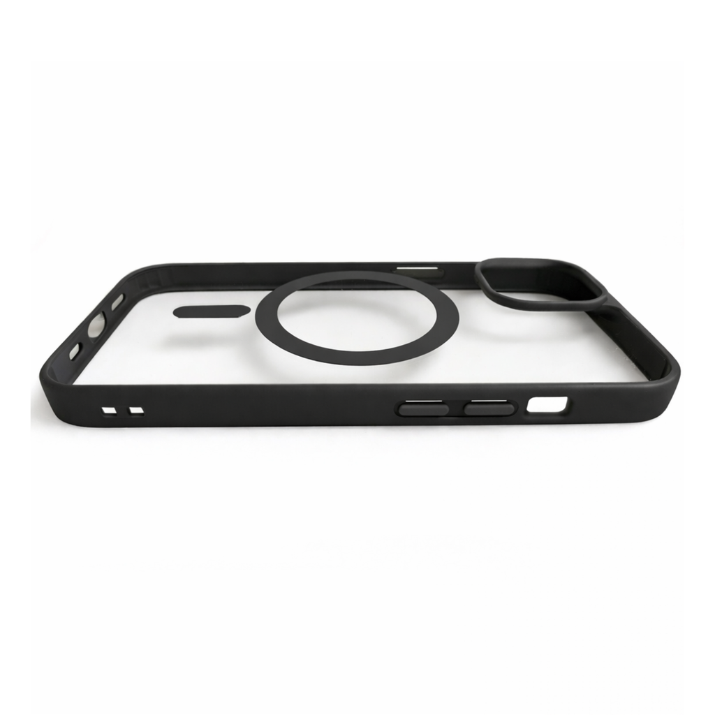 Magcore Clear iPhone Case Black