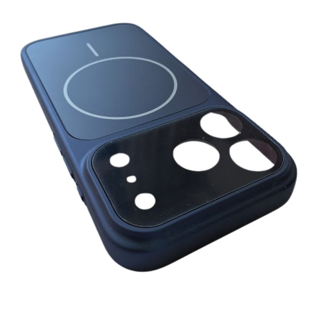 Deep Blue AG Glass Cover iPhone 17 Pro Series