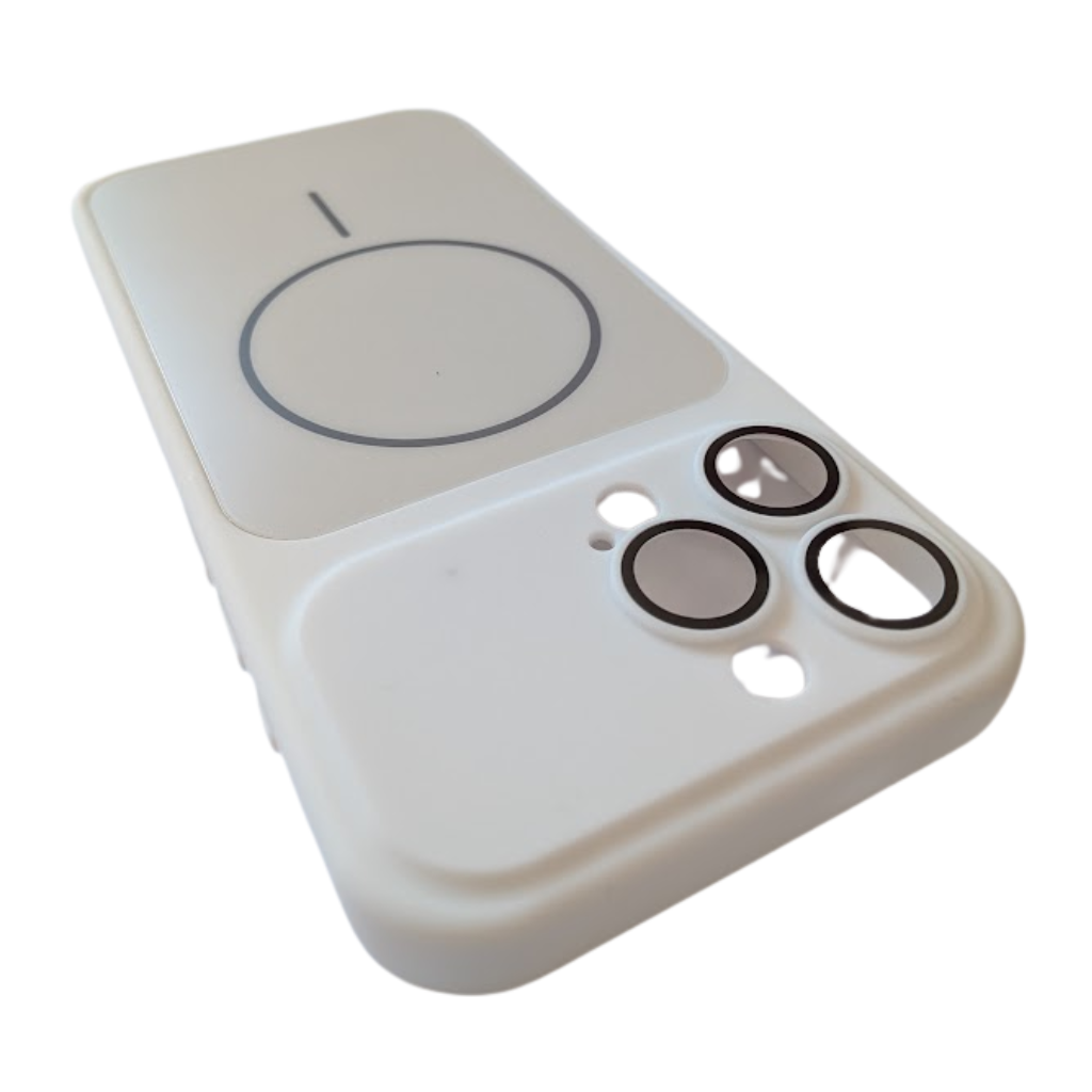 VelvetShield Magsafe Cover for iPhone - White