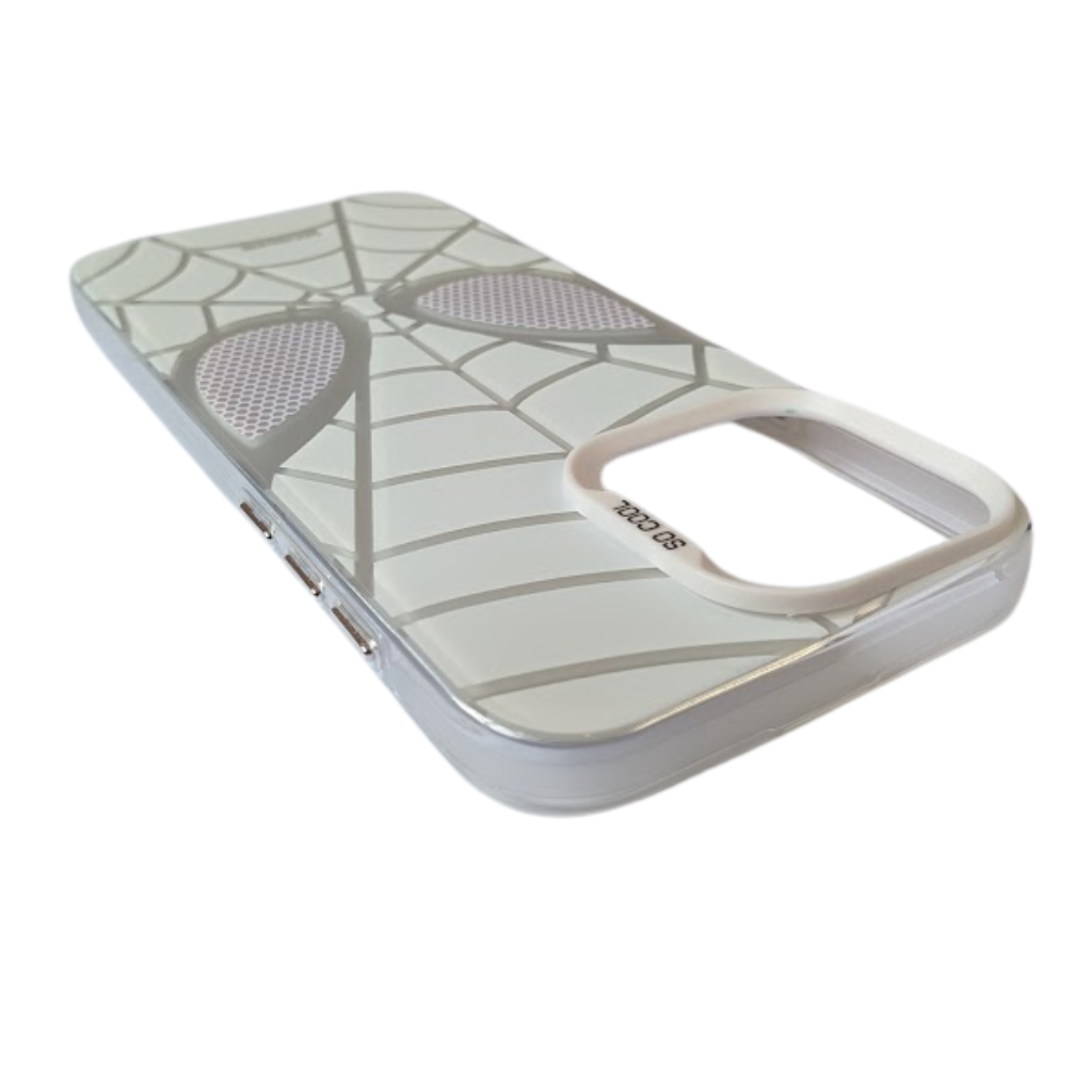 UV Print Cover - Spiderman Silver