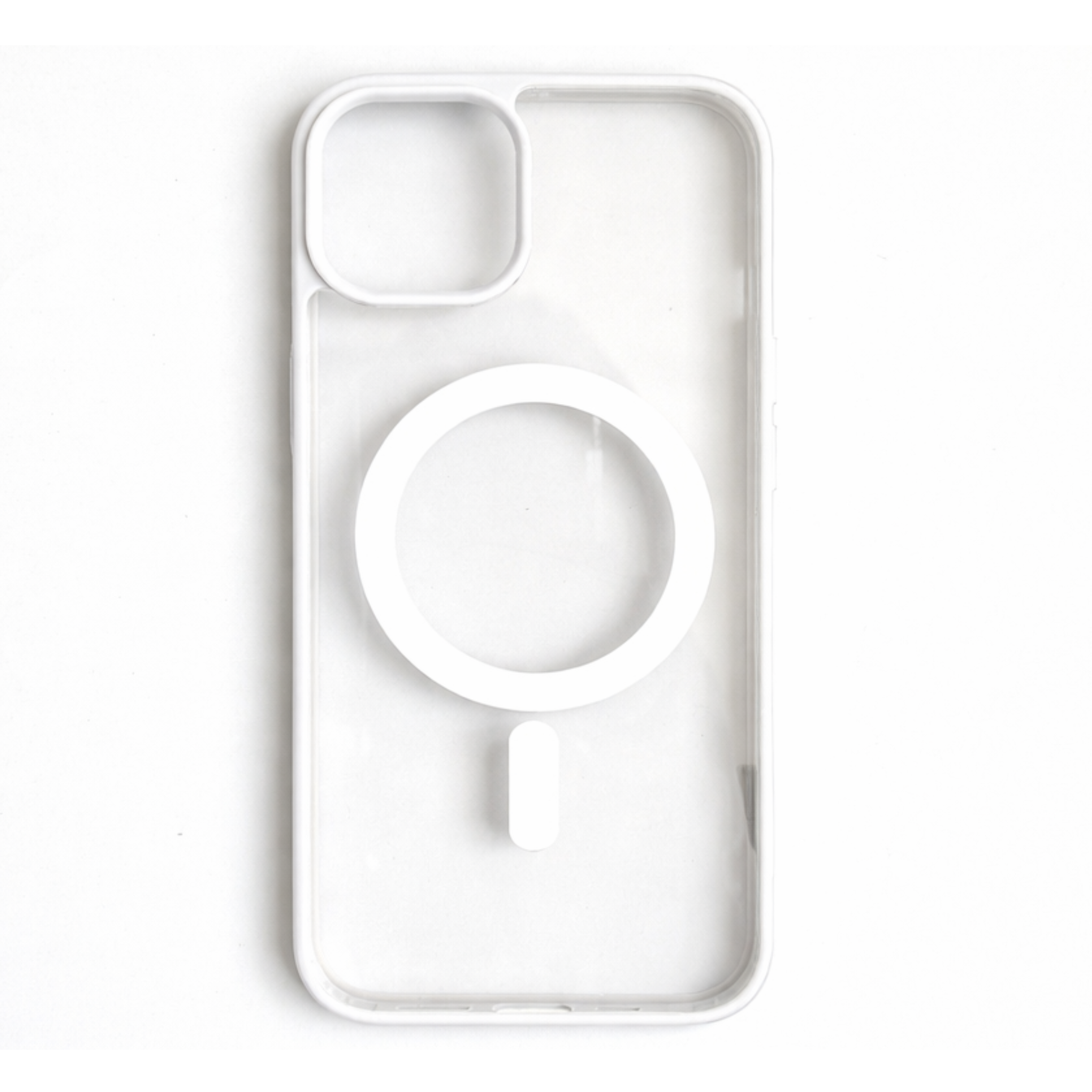Magcore Clear iPhone Case White