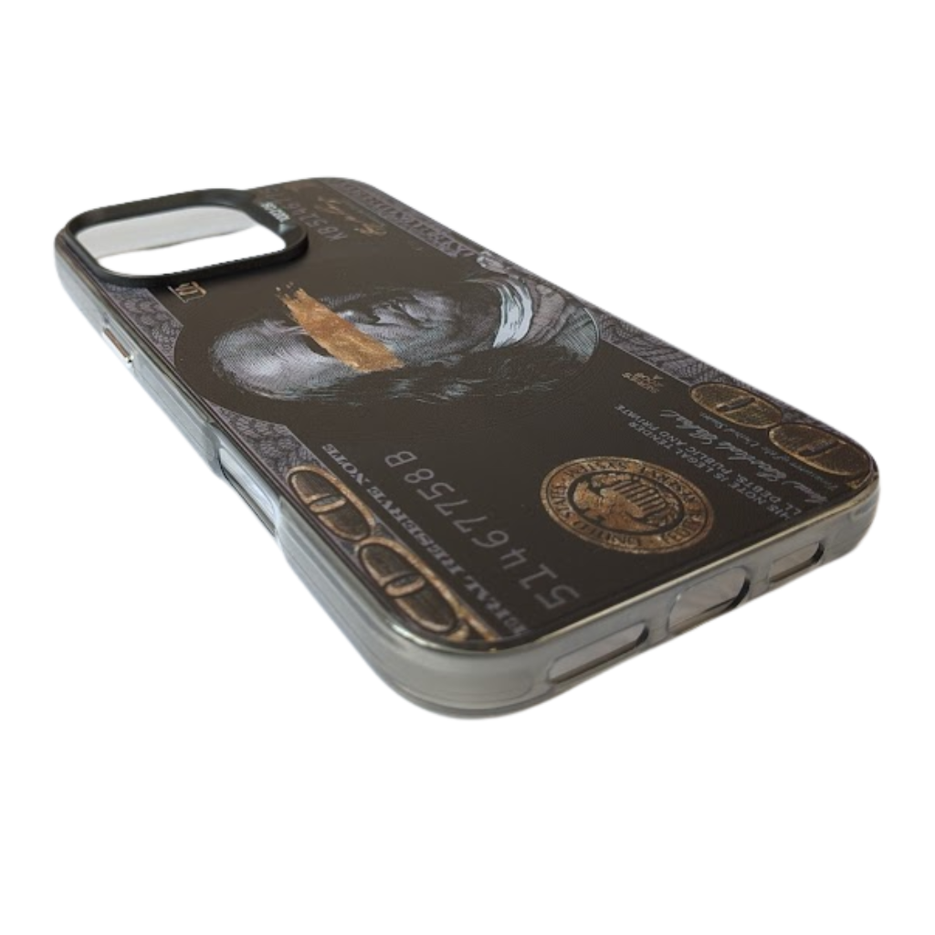 UV Print Cover - Dollar Note Black