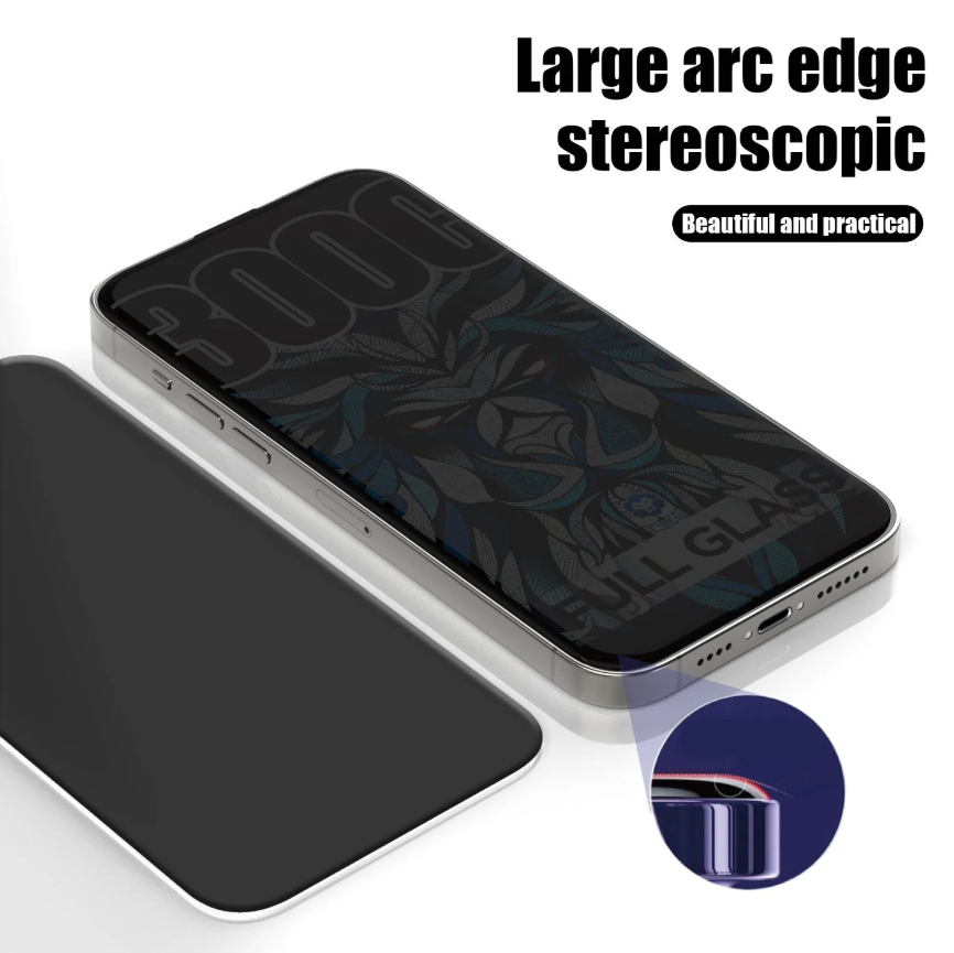 Lito 300c Super Large ARC Privacy Tempered Glass Screen Protector