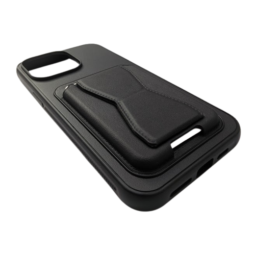 Elite Wallet iPhone Cover Black