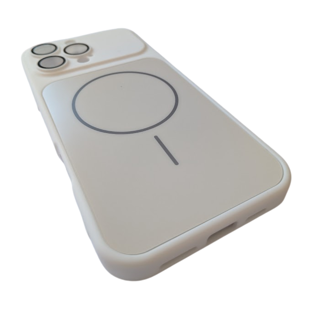 VelvetShield Magsafe Cover for iPhone - White