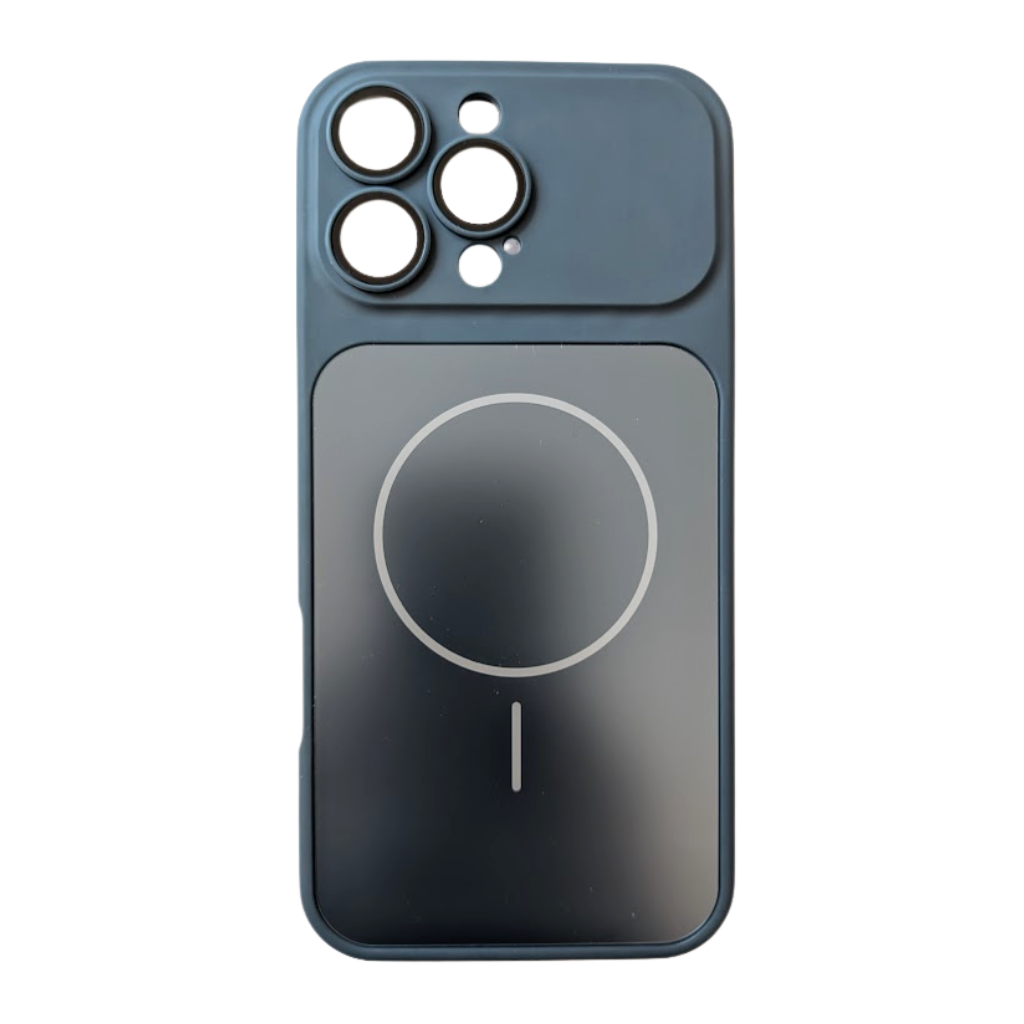 VelvetShield Magsafe Cover for iPhone - Deep Blue