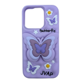 PopPals 3D Case - Butterfly Lavender