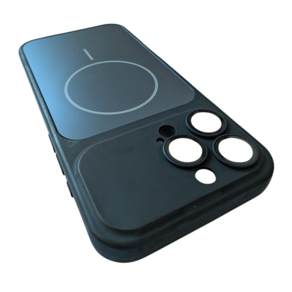 VelvetShield Magsafe Cover for iPhone - Deep Blue