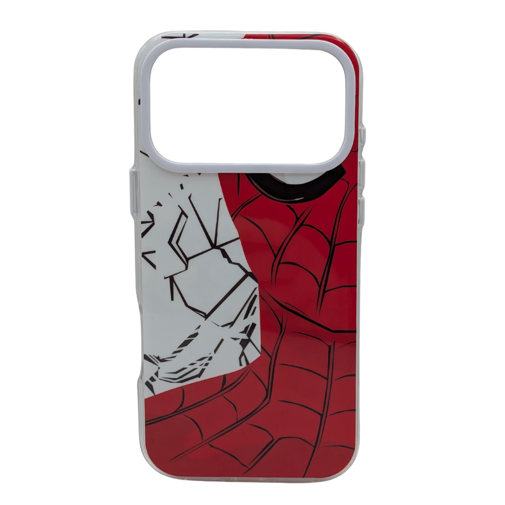 FrameGuard Printed Bumper Case Half Mask Spiderman