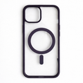 Magcore Clear iPhone Case Deep Purple