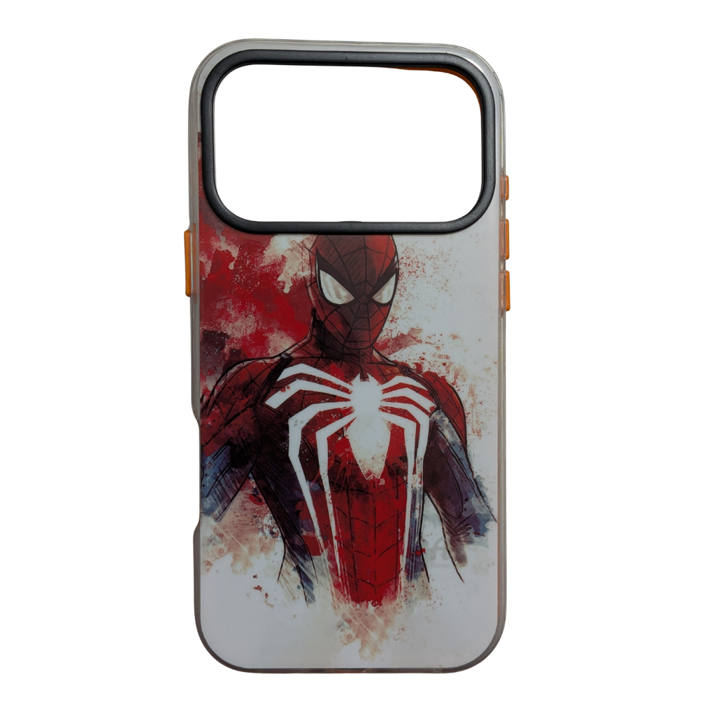 FrameGuard Printed Bumper Case Ink Splash Spiderman