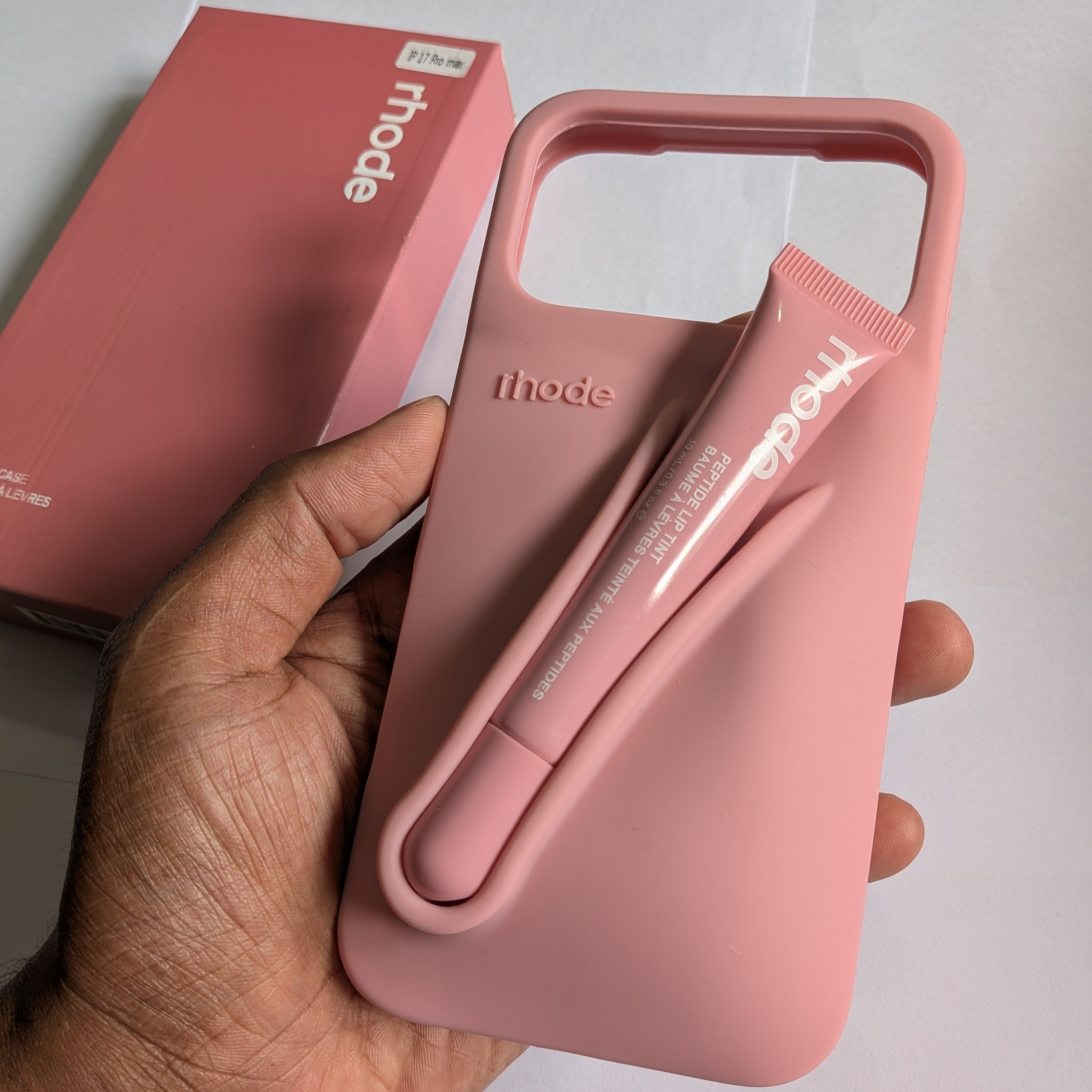 Silicone Lip Case for iPhone - Ribbon