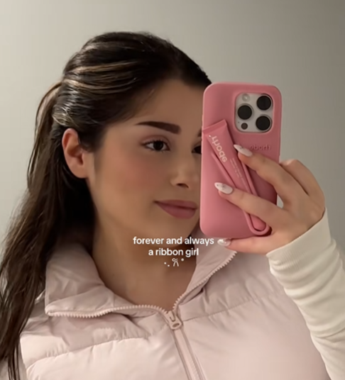 Silicone Lip Case for iPhone - Ribbon