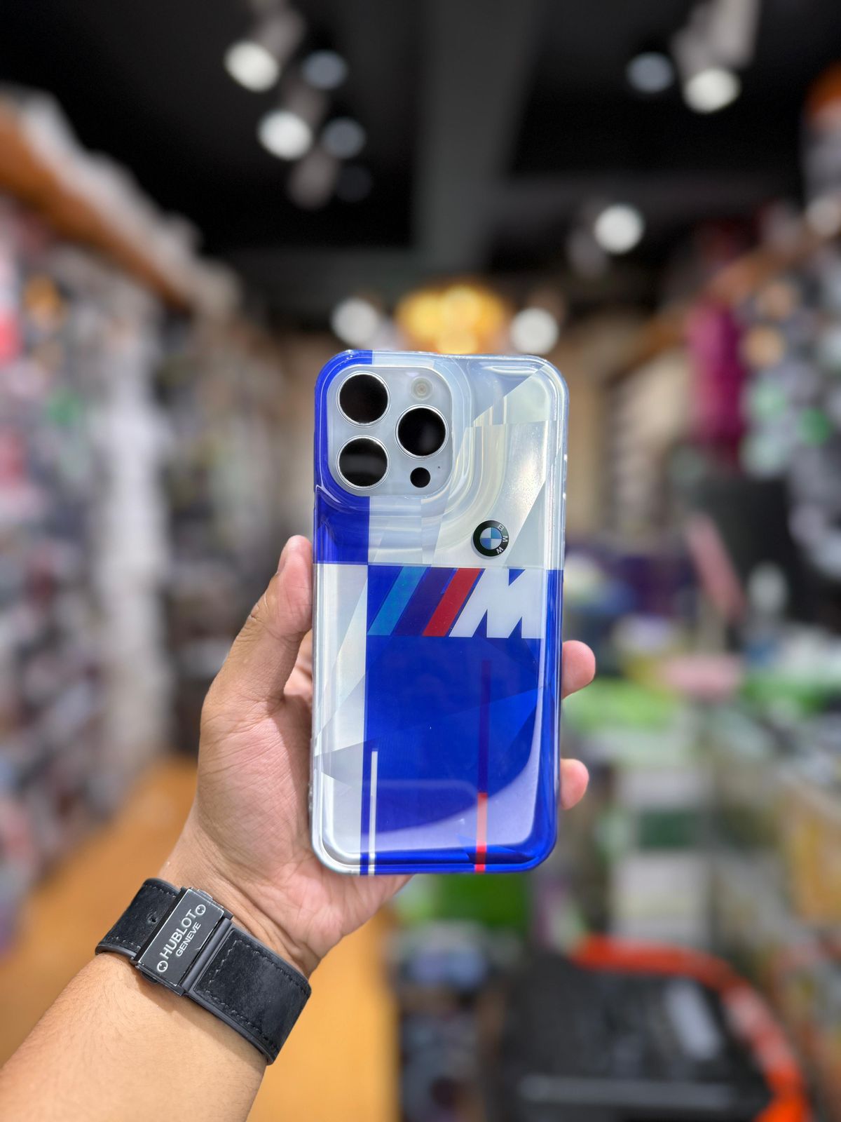 4K Phone Cover BMW Blue iphone/Samsung/Honor/Redmi/Vivo/Oppo/Infinix