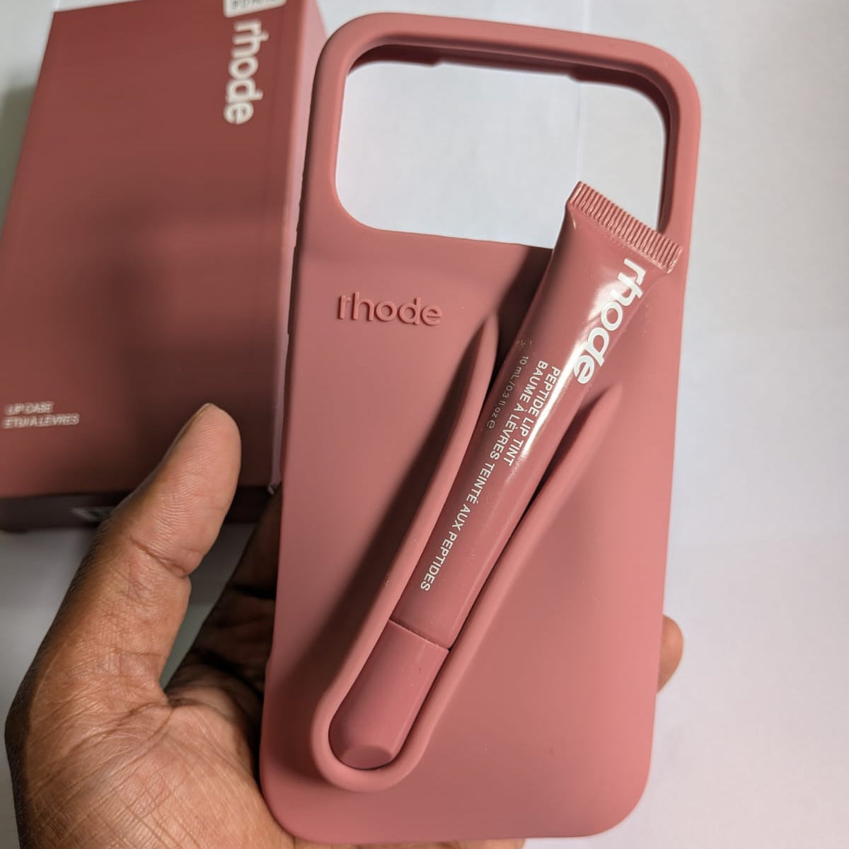 Silicone Lip Case for iPhone - Salty Tan