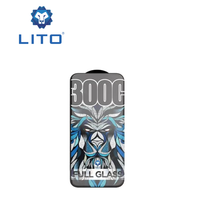 Lito 300c Super Large ARC Clear Tempered Glass Screen Protector