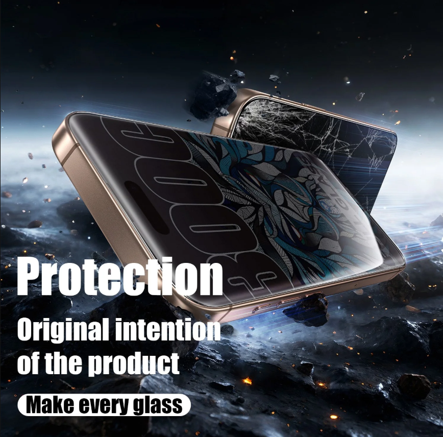 Lito 300c Super Large ARC Privacy Tempered Glass Screen Protector