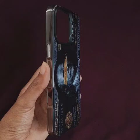 UV Print Cover - Dollar Note Black