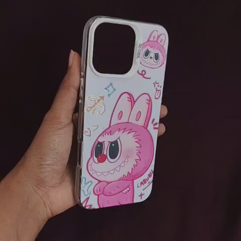 UV Print Cover - Labubu Pink