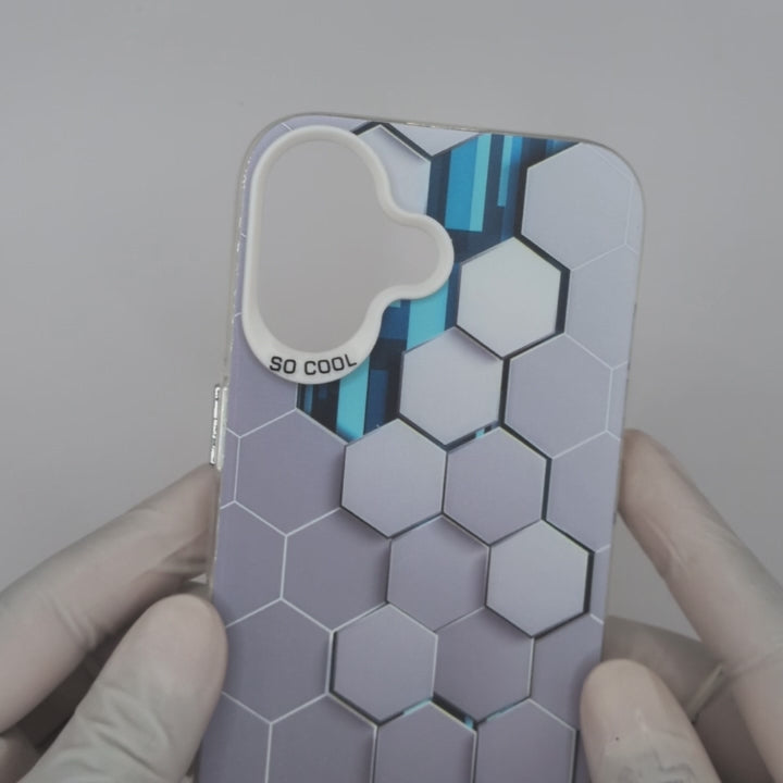 UV Print Cover - Hexagon