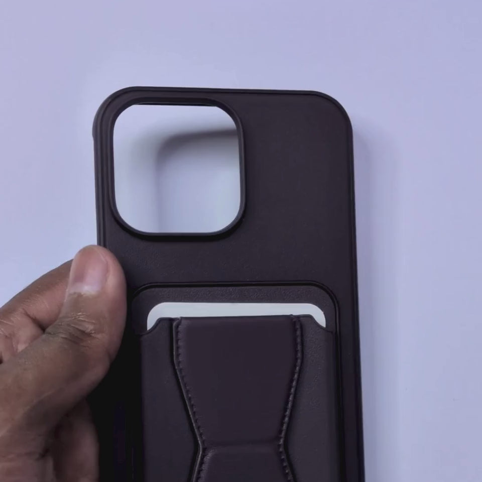 Elite Wallet iPhone Cover Purple