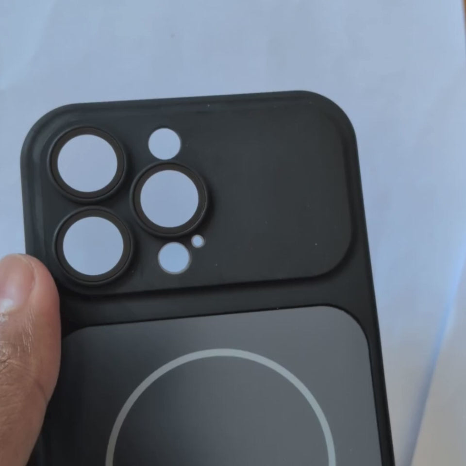 VelvetShield Magsafe Cover for iPhone - Black