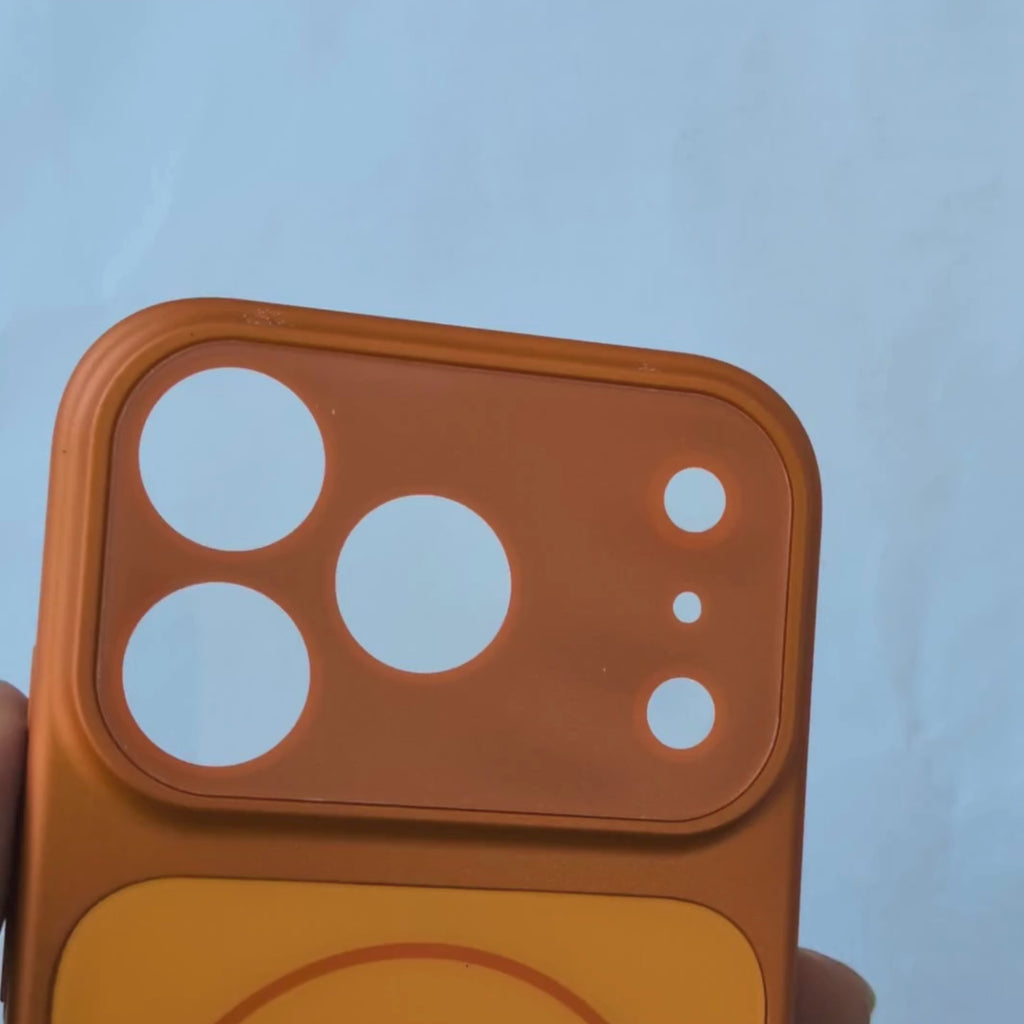 Cosmic Orange AG Glass Cover iPhone 17 Pro Series